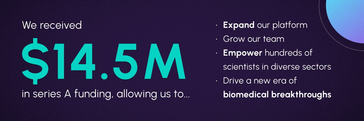 We raised $14.5M in series A funding