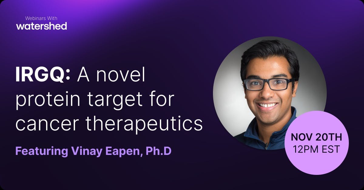 Vinay Eapen Webinar Feature Image