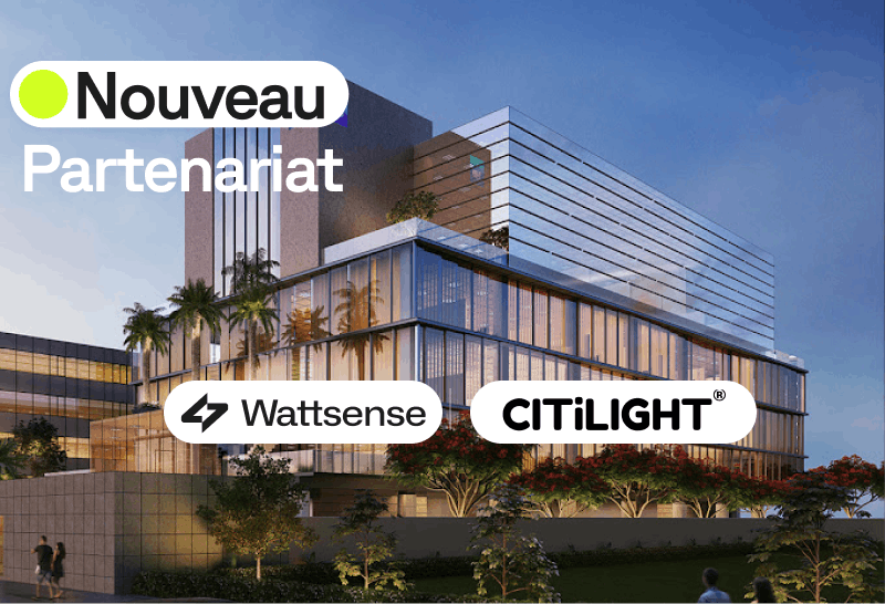 CITiLIGHT, nouveaux distributeurs de la solution de connectivité Wattsense