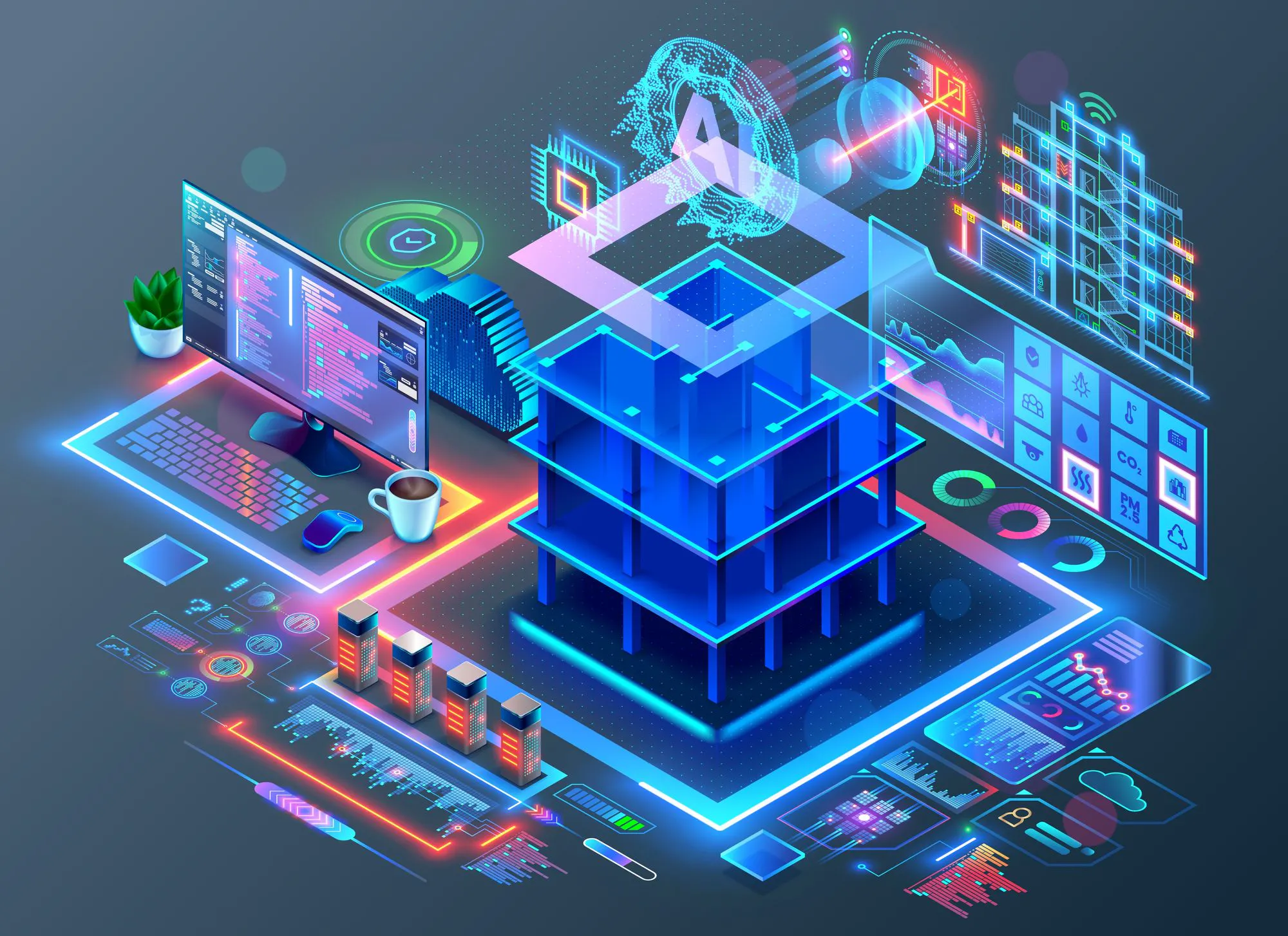 Smart Structures Images Building IoT: the backbone of Smart Buildings - Wattsense