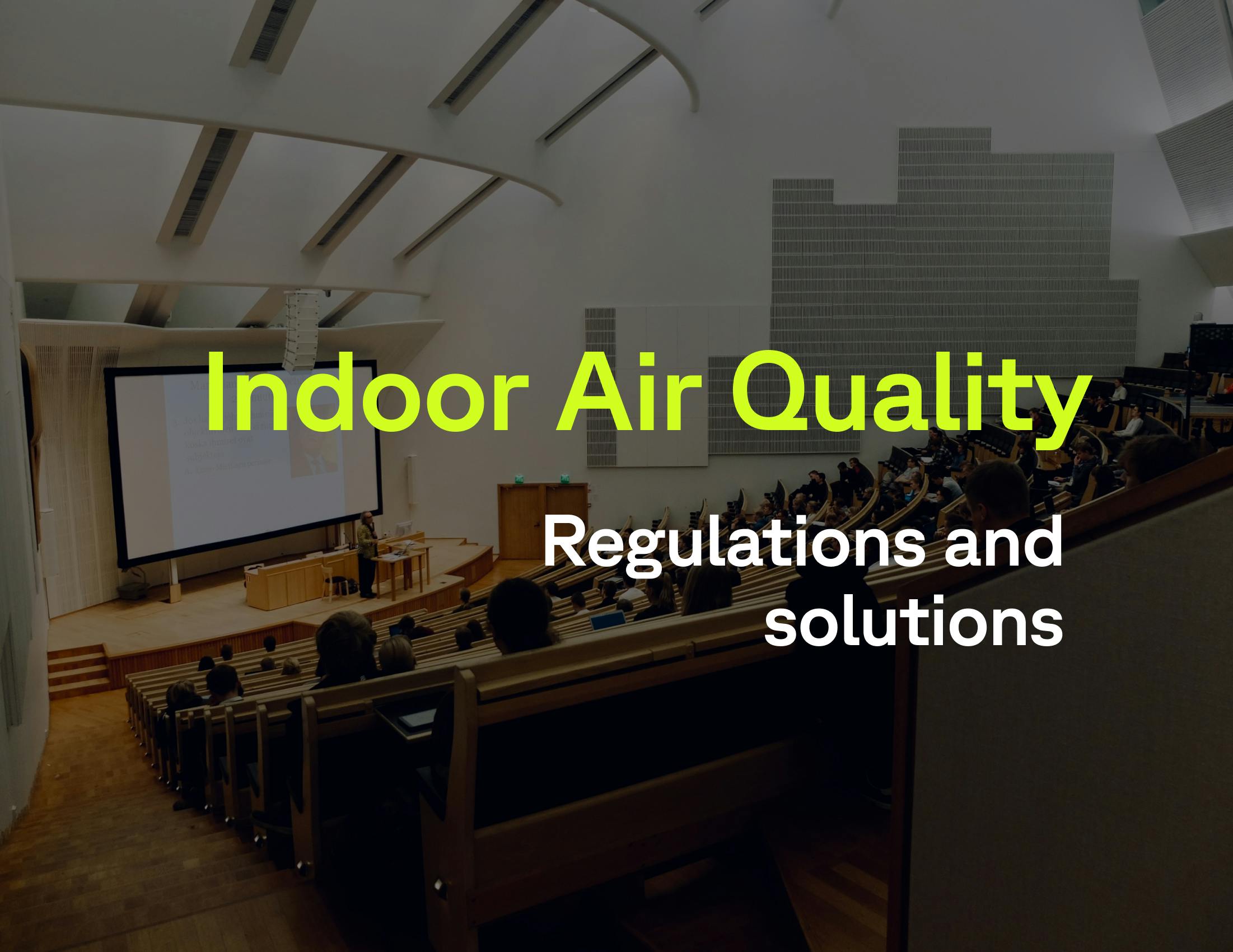 indoor air quality regulations in the UK 