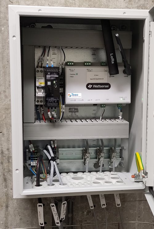 installation of the wattsense solution in a collective housing LMhabitat