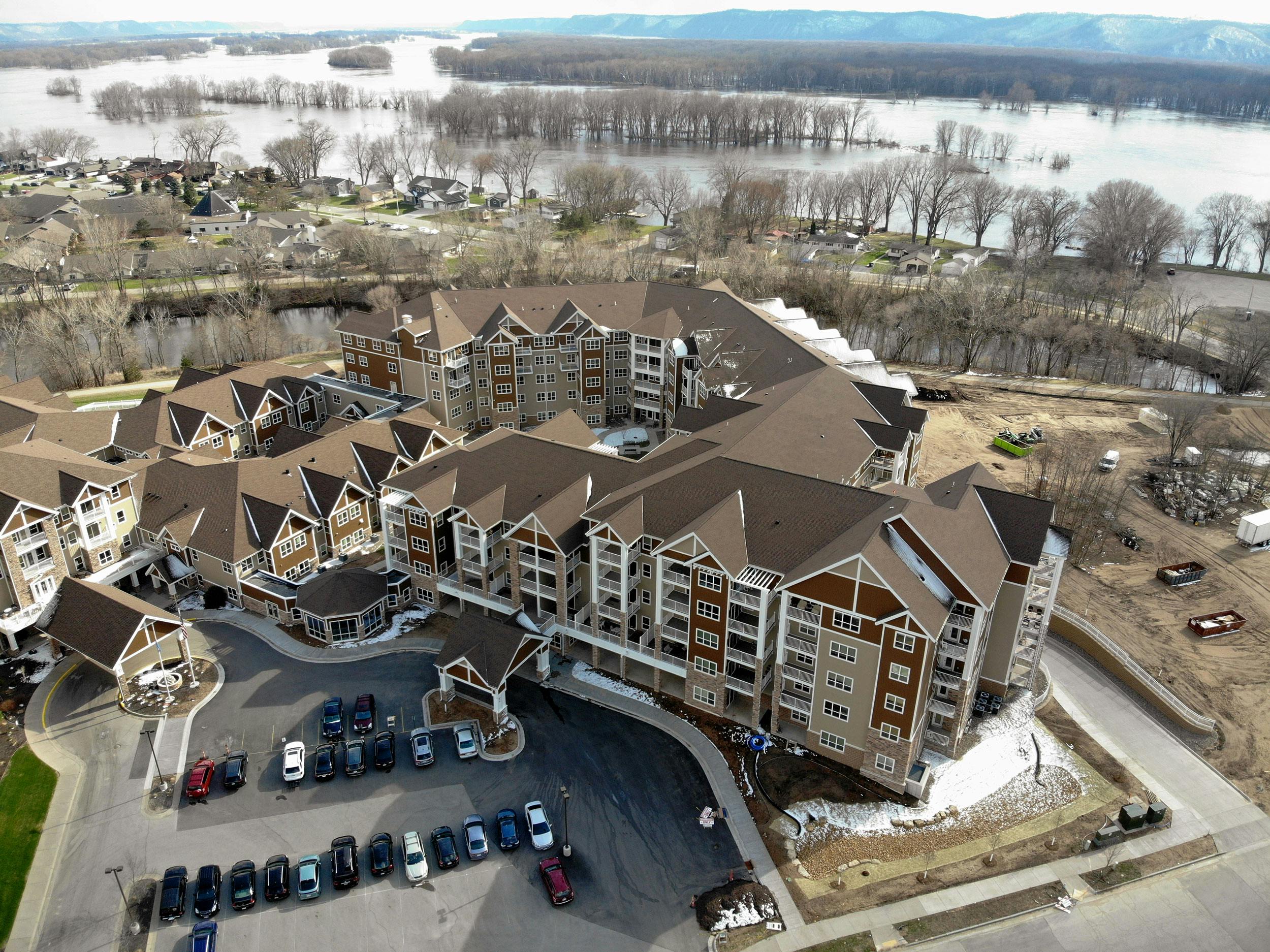 Eagle Crest South Bethany Lutheran Homes La Crosse WI aerial view
