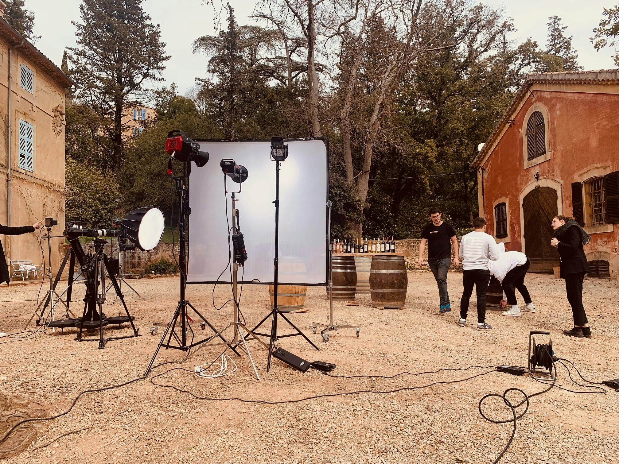 set lors du live carrefour foire aux vins