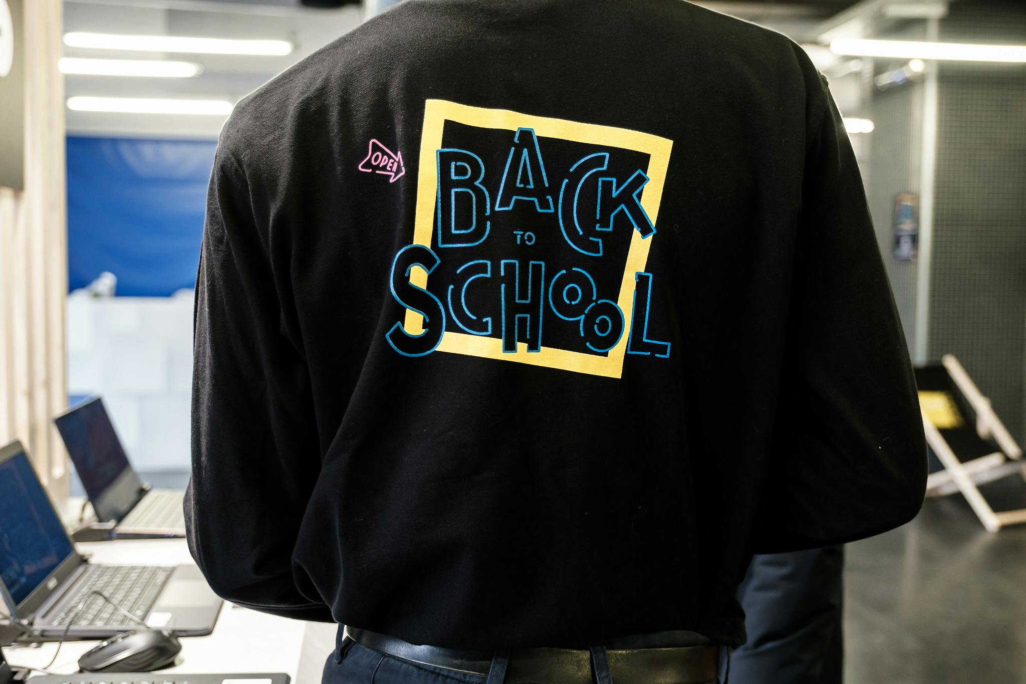 t-shirt back to school du Fnac Campus Tour