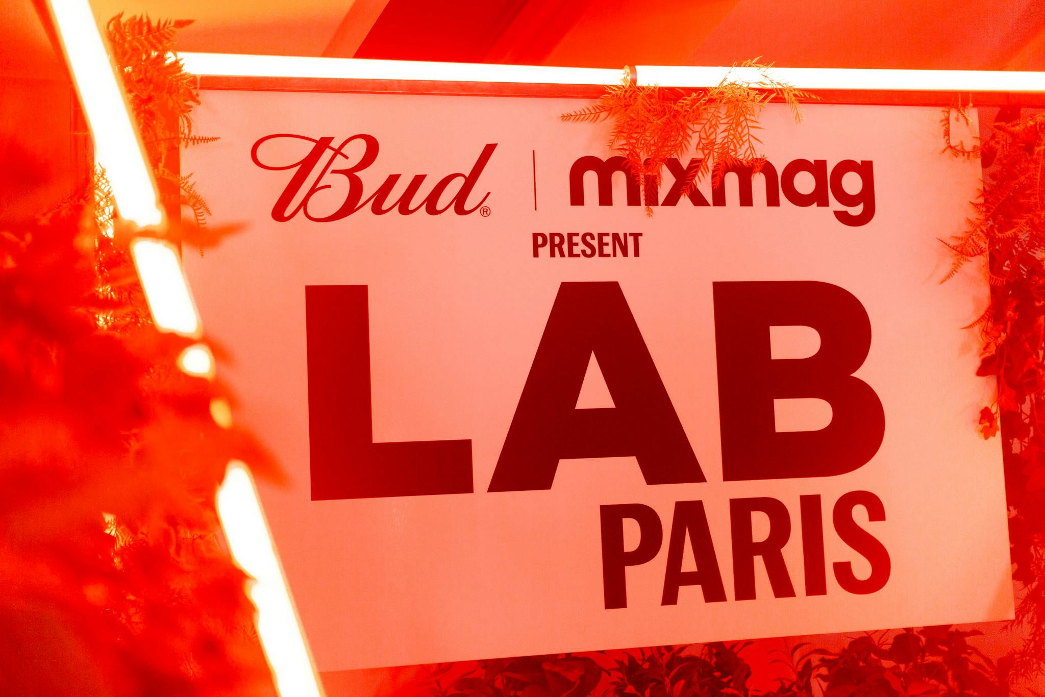 signalétique au BudLab de Budweiser