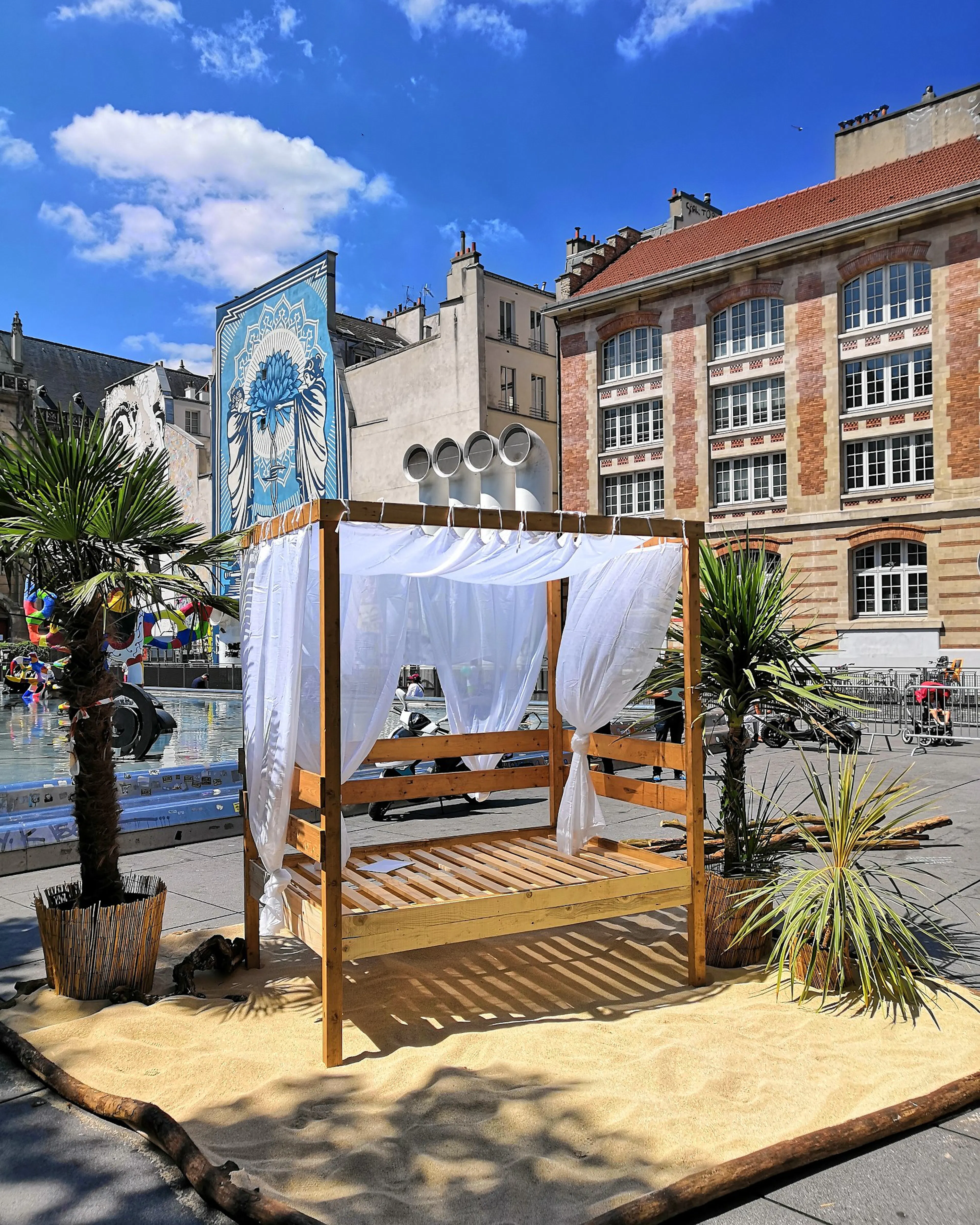 day bed  pour installation corona parley