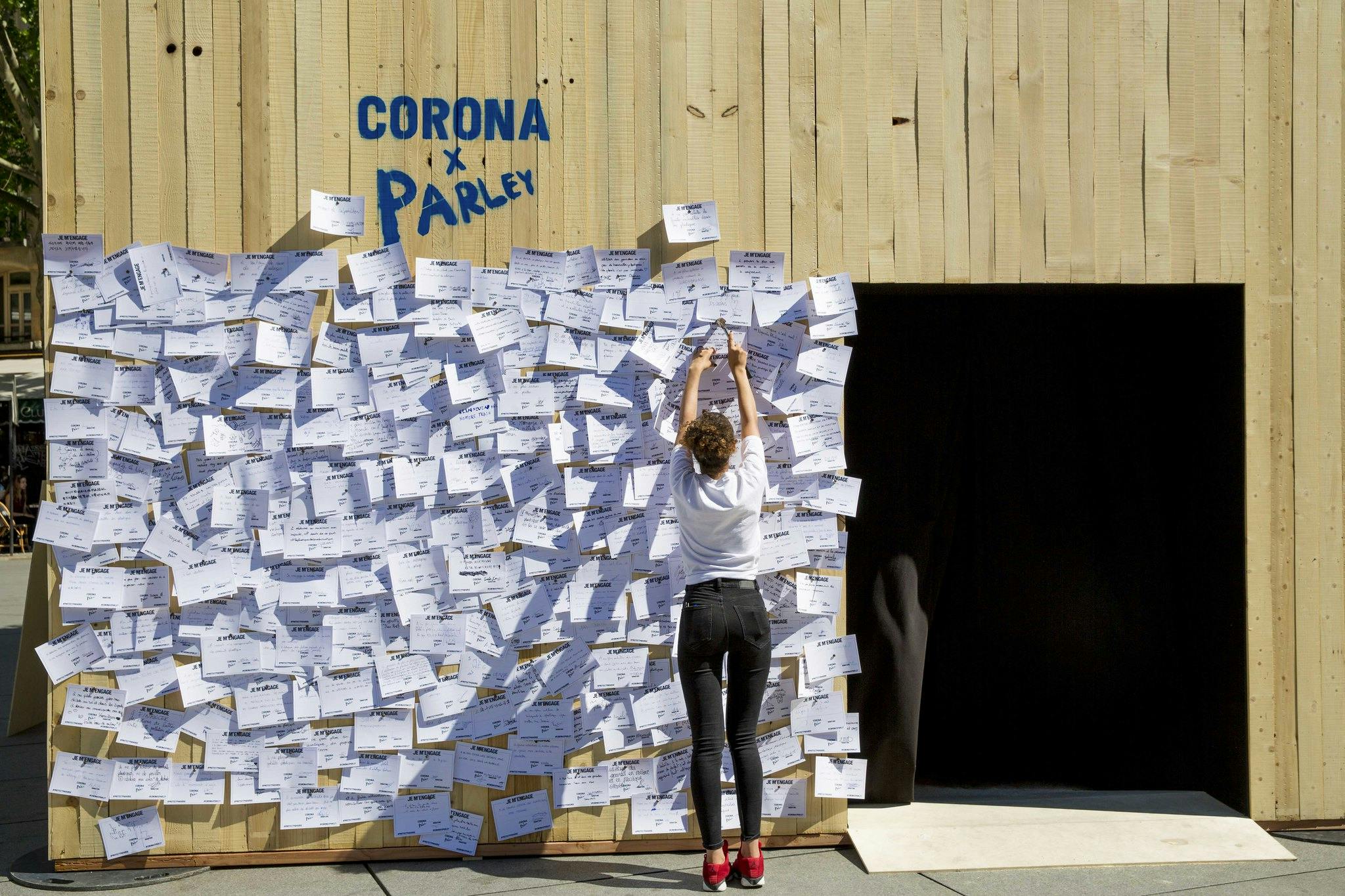 installation corona parley