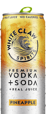 White Claw™ Vodka+Soda. El texto en la imagen dice: "Como debe ser el Vodka + Soda".