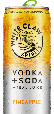 White Claw™ Vodka+Soda. El texto en la imagen dice: "Como debe ser el Vodka + Soda".		