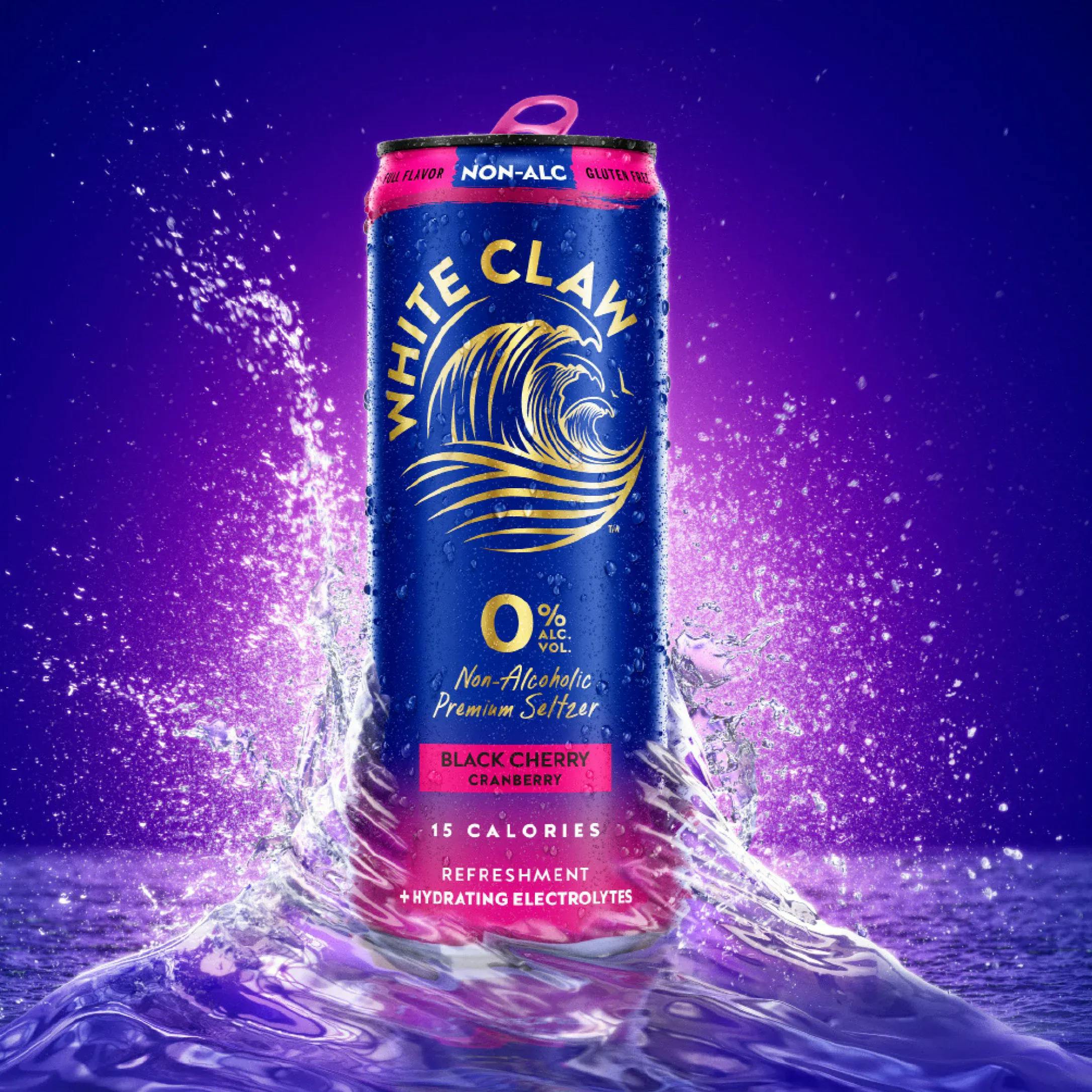 A single can of White Claw 0% Alcohol
