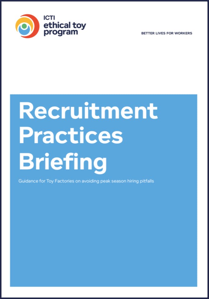 IETP recruitment practices briefing - a gudience to avoid recruitment pitfalls