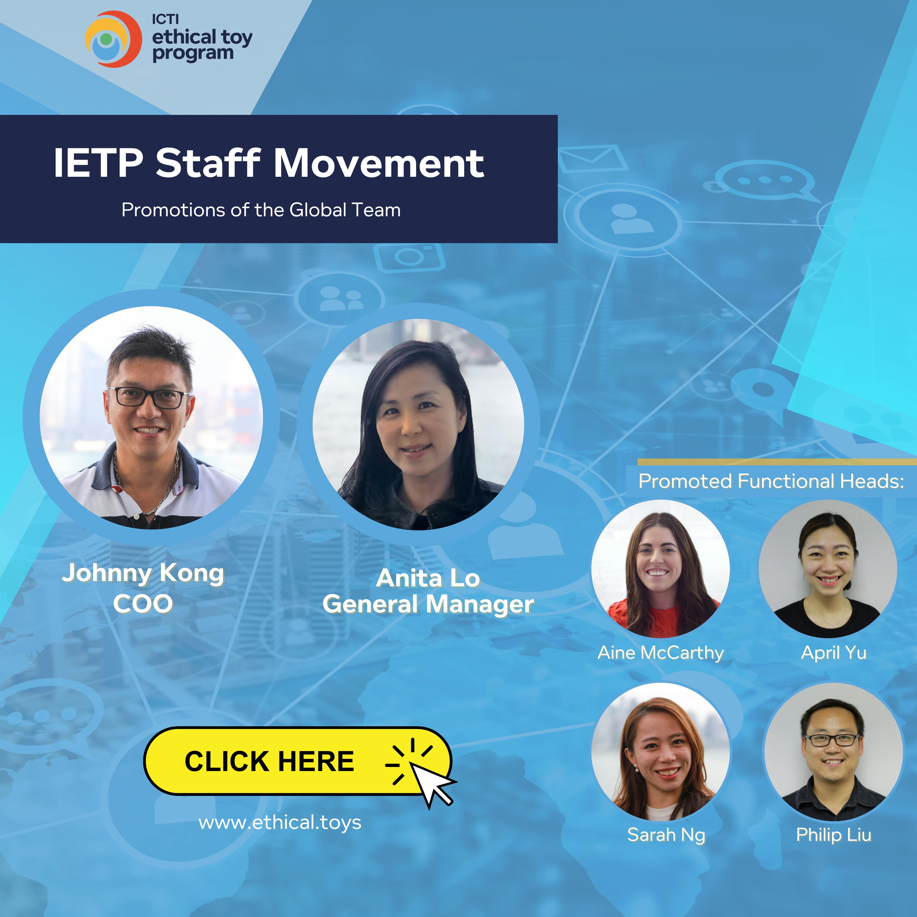 IETP staff movement