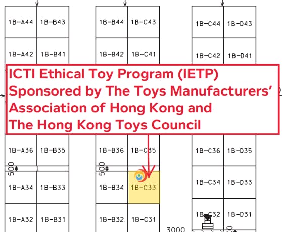 HK Toys & Games Fair Floor Plan