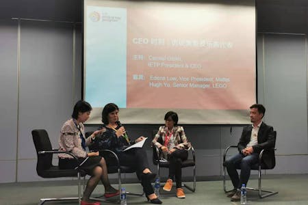 China Toy Expo - panel discussion with Carmel Giblin