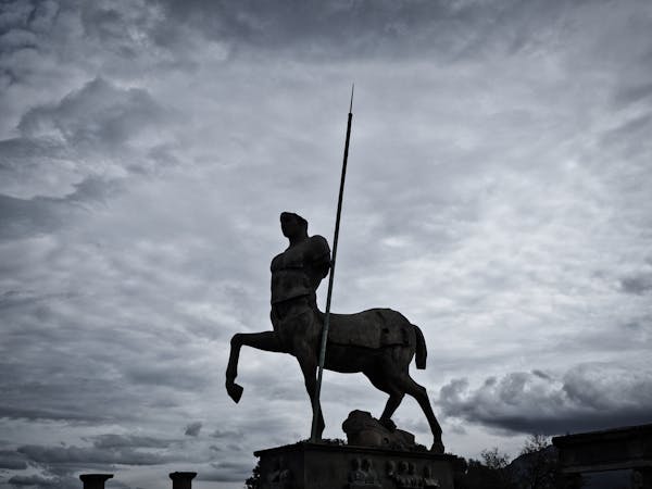Centaur in the city center