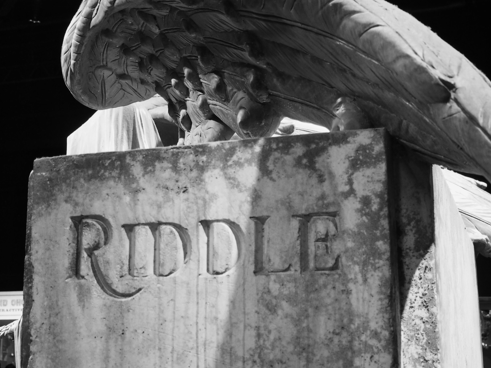The grave of Tom Riddle
