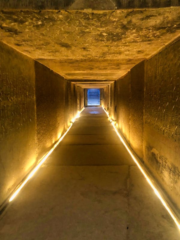Chamber entrance to Khafre's Pyramid