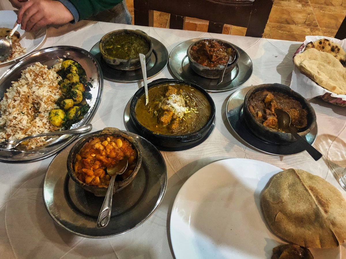 Massive Egyptian dinner at Tout Ankh Amoun