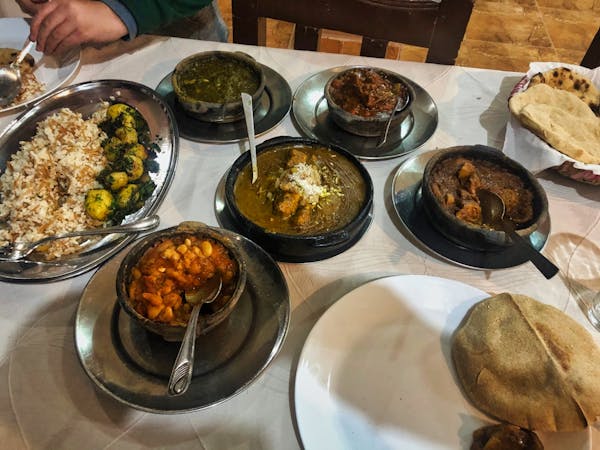 Massive Egyptian dinner at Tout Ankh Amoun