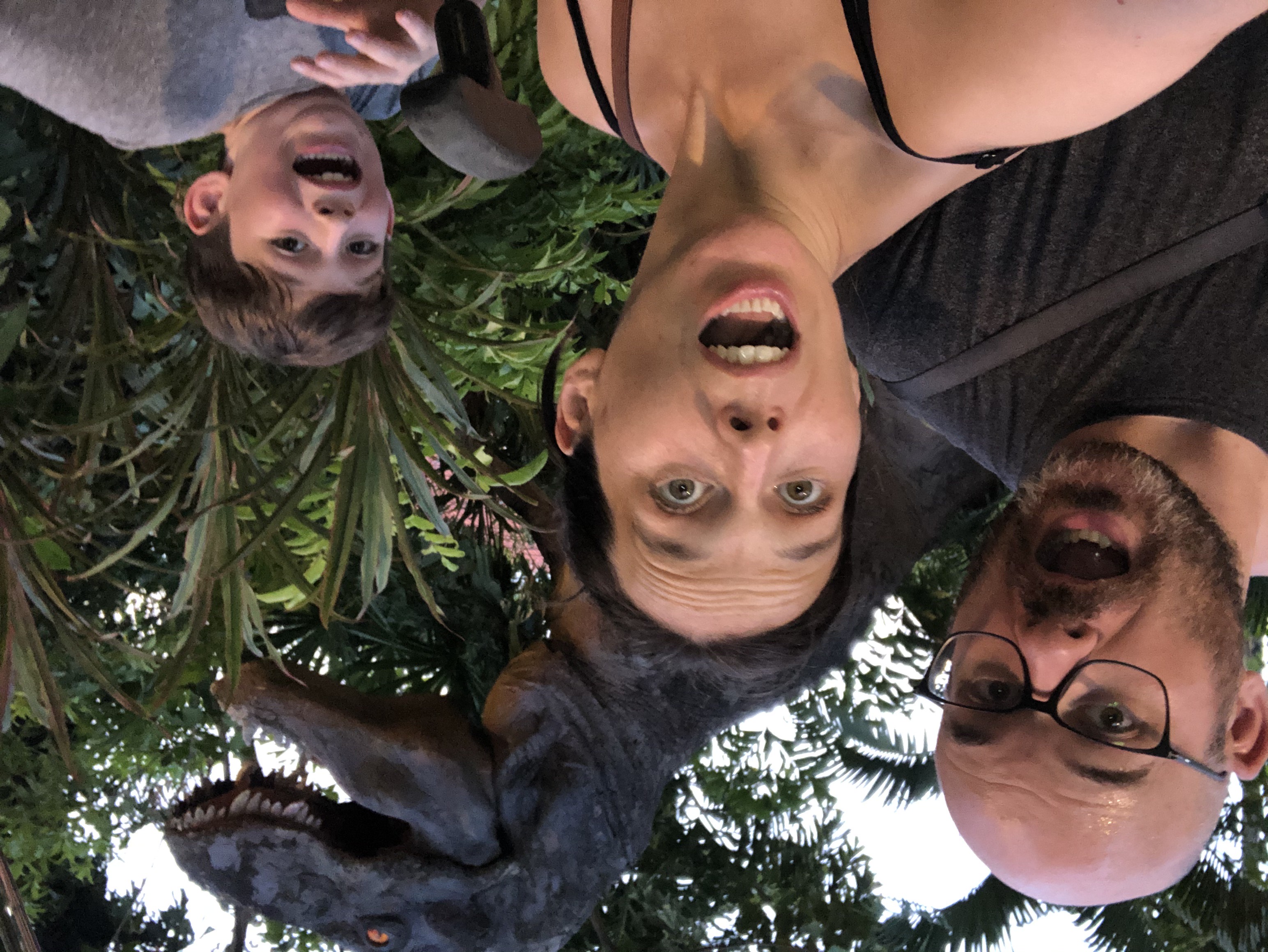 A dinosaur mini golf 