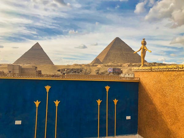 Rooftop of the guesthouse