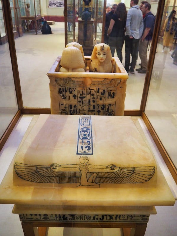 King Tut's canopic jars