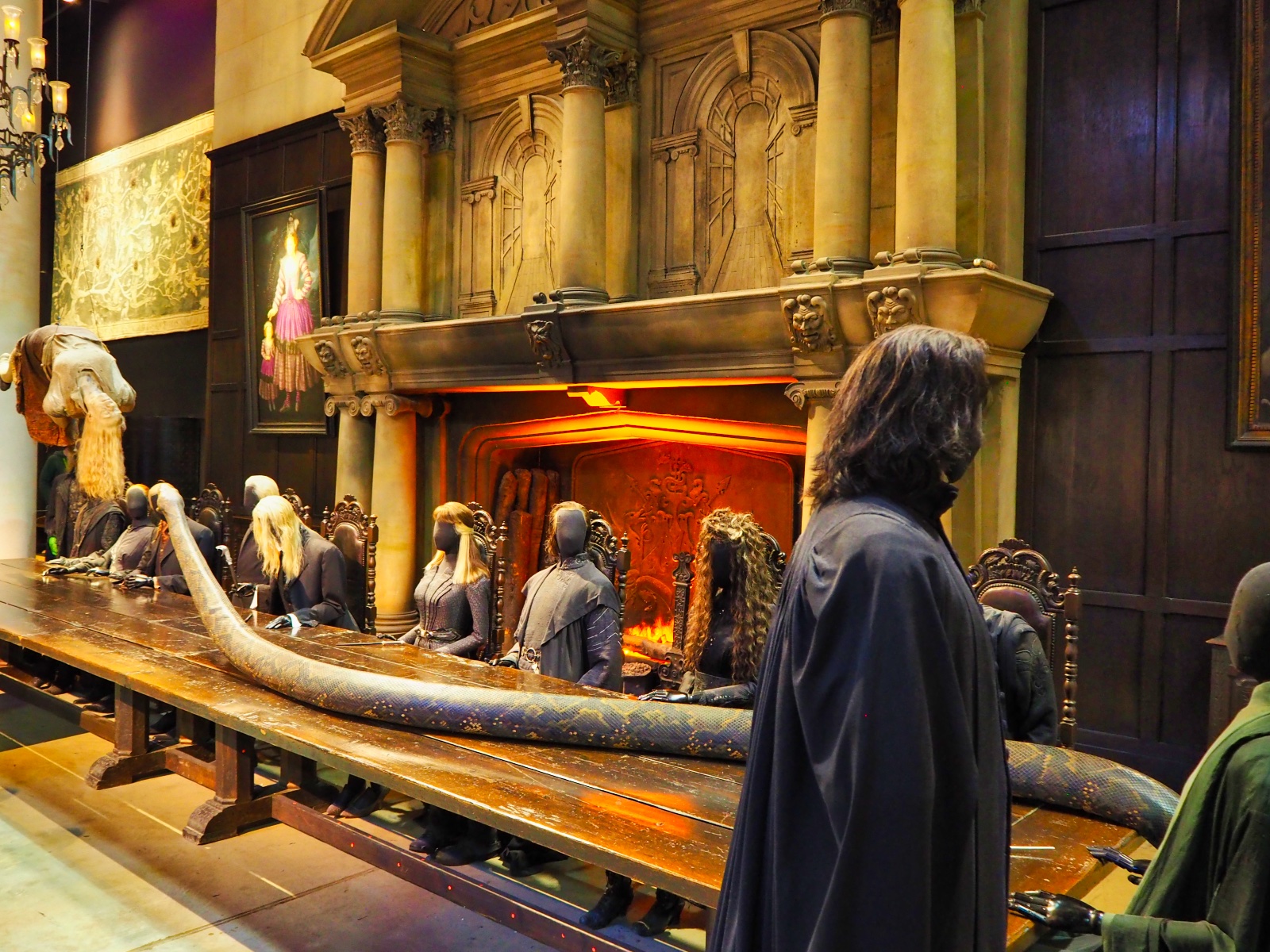 Charity Burbage in a precarious situation at the Malfoy Manor