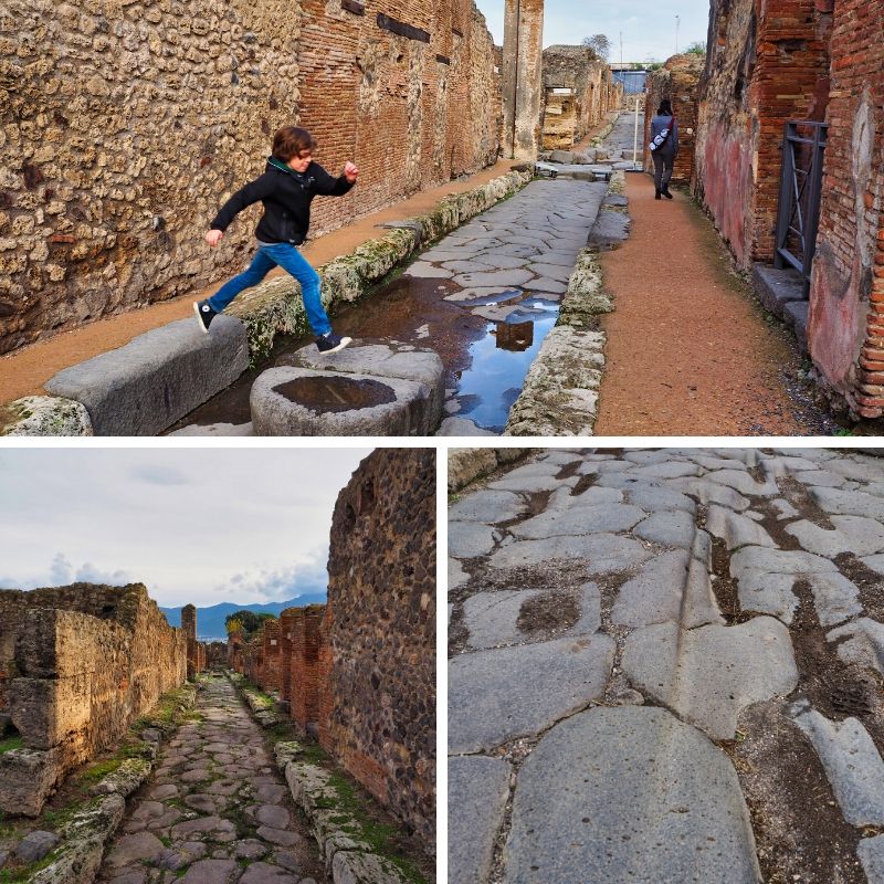 H taking the pedestrian path across the road