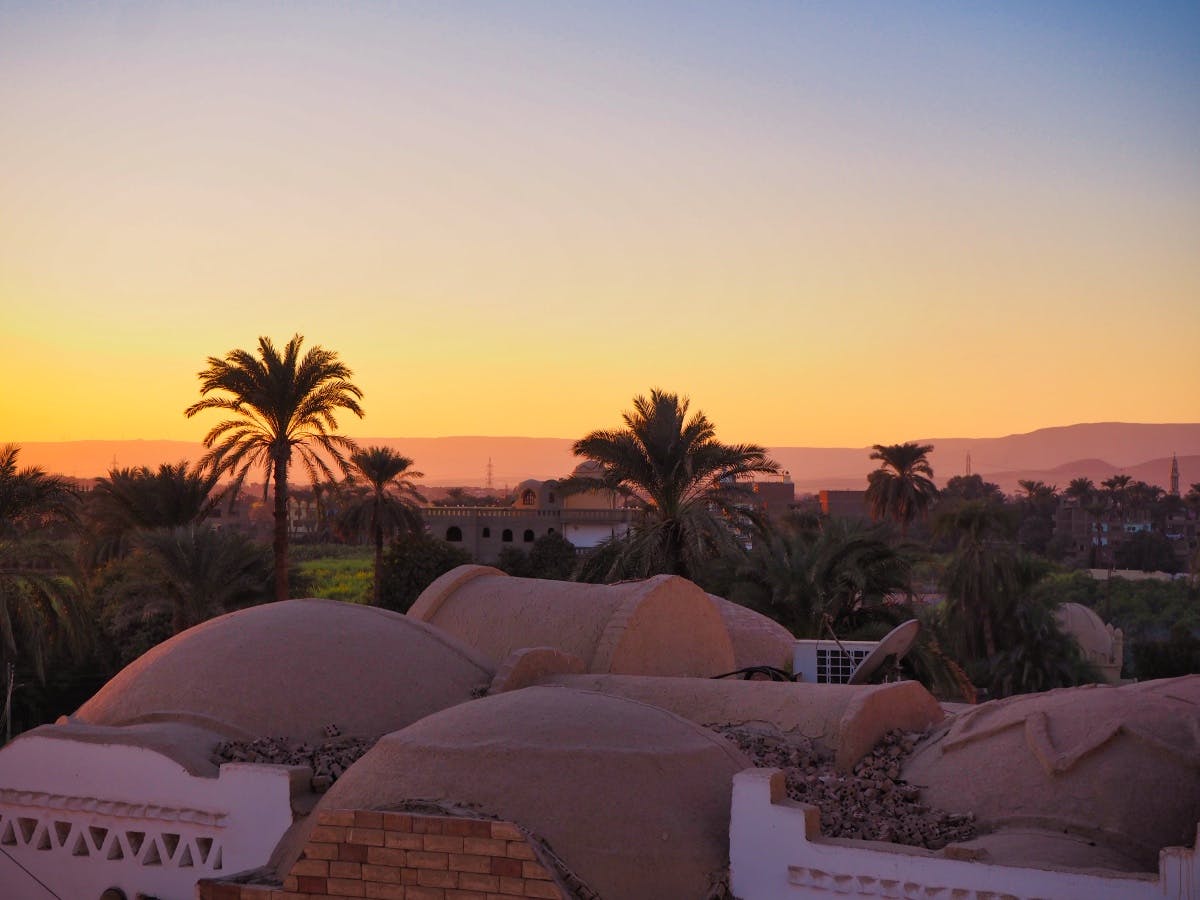 Sunset over the Westbank