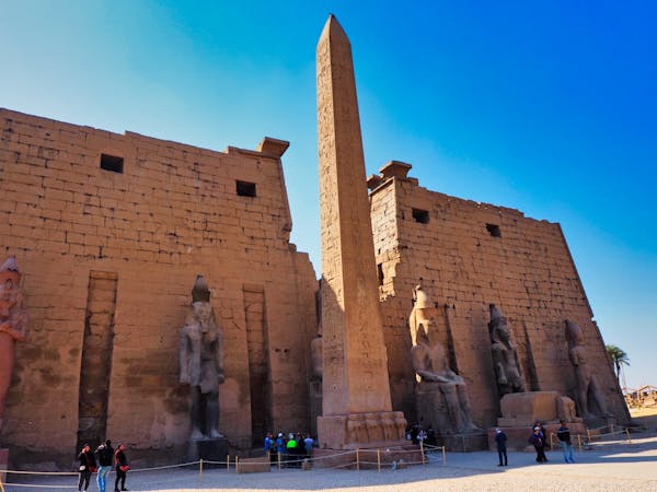Entrance to Luxor Temple