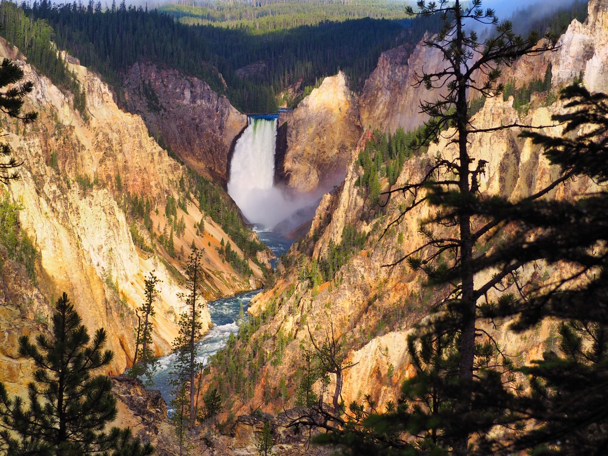 Yellowstone Falls from Artist Point