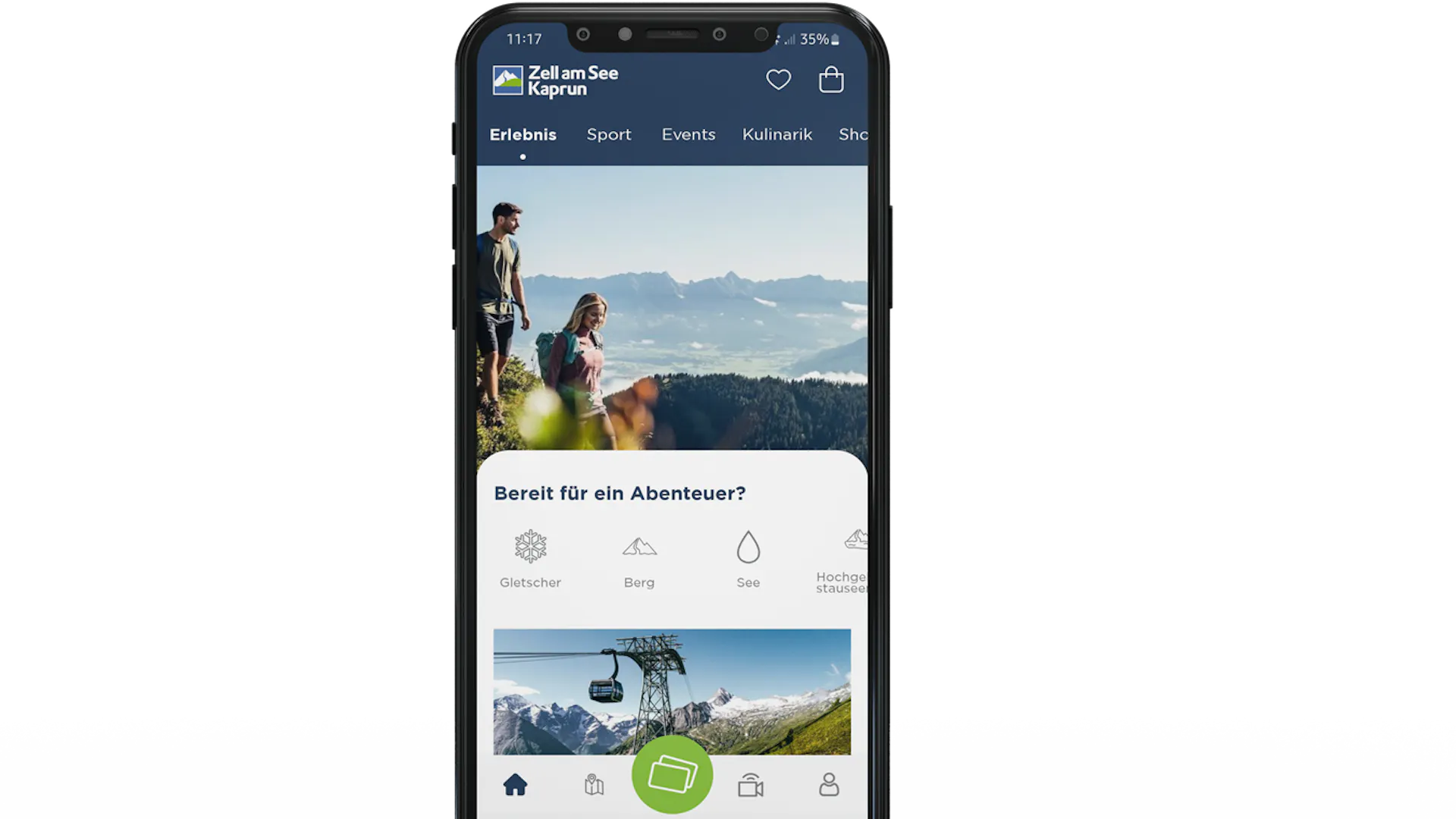 Zell am See Kaprun mobile app to download summer card