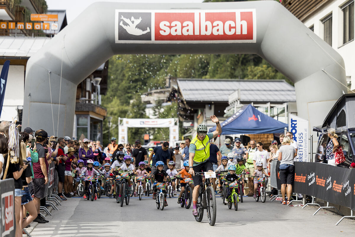 the event world games mountain biking in saalbach in summer