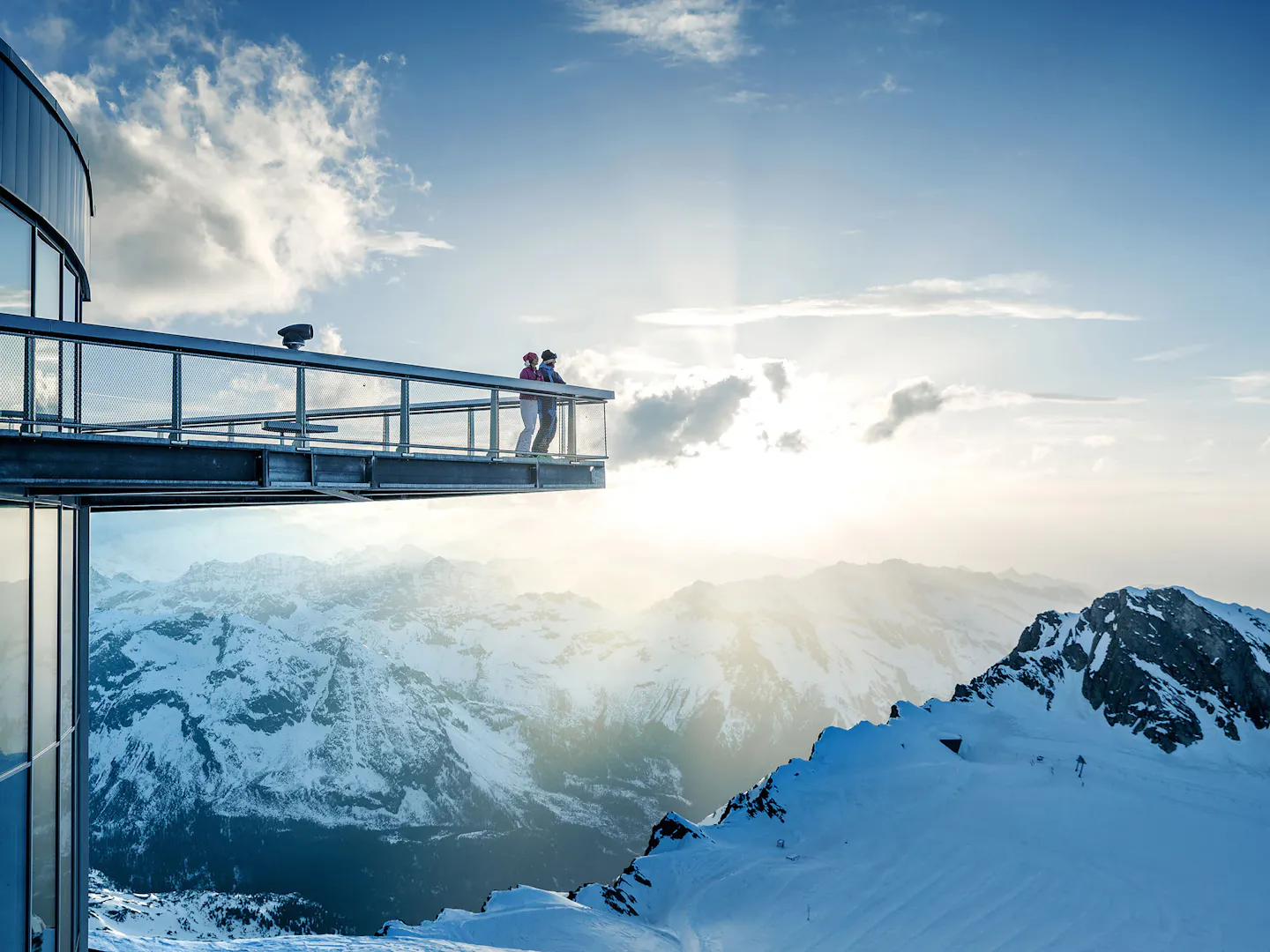 Enjoy the breathtaking view from the Top of Salzburg at Kitzsteinhorn