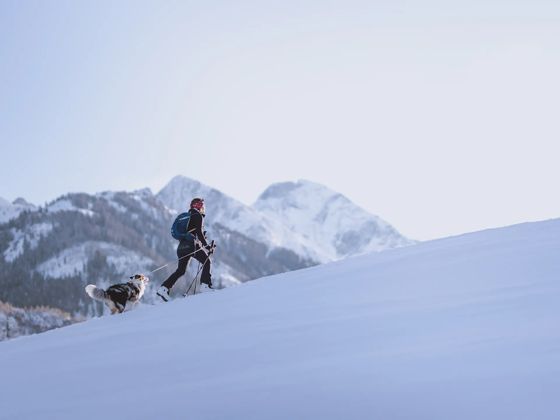 winter hiking