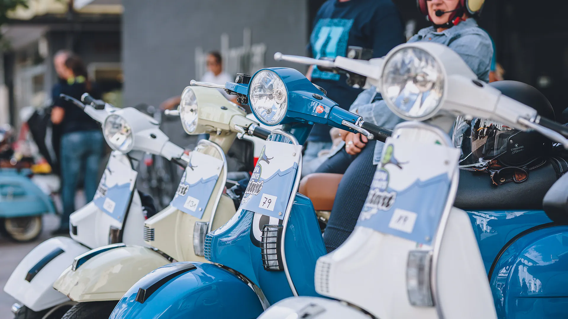 A highlight for every VESPA fan - the Vespa alp days in Zell am See, every year at spring time