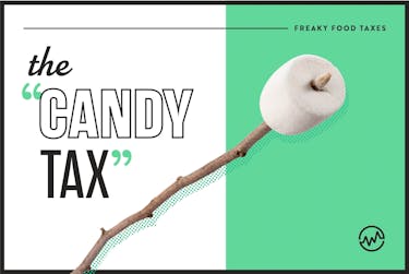 weird food taxes - the candy tax for marshmallows