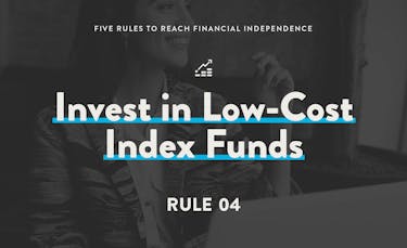 invest in low-cost index funds