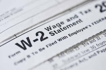 W-2 tax form for disability insurance