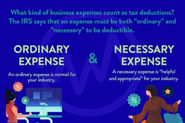 Understanding an ordinary expense vs necessary expense when discussing how do tax write-offs work