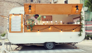 Using a food truck for catering to save money on a wedding