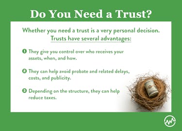 Determine if you need a trust is the first step in learning how to set up a trust fund