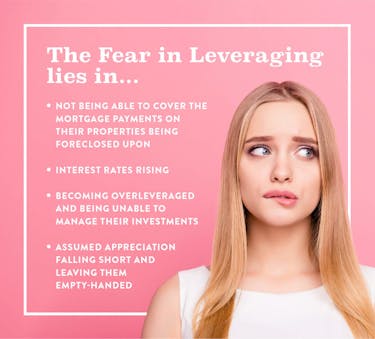 top 4 fears in leveraging real estate