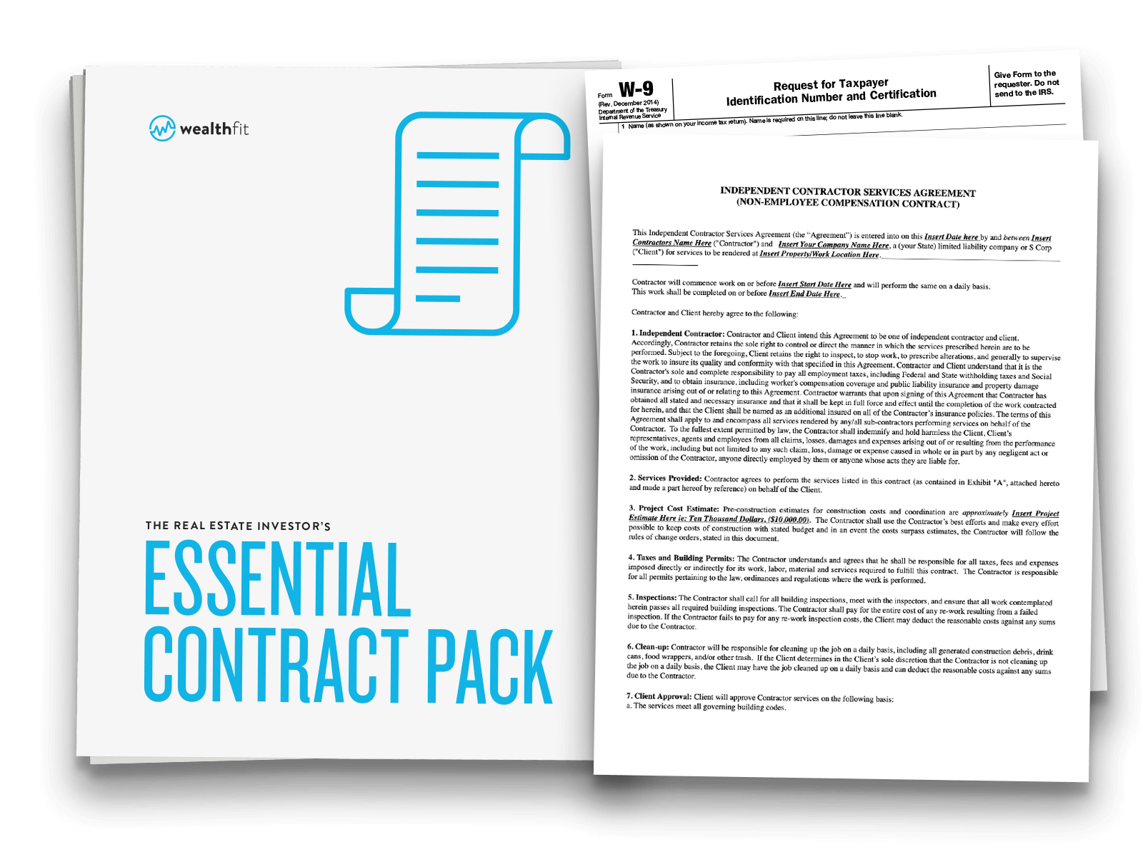 The Real Estate Rehabber’s Essential Contract Pack WealthFit