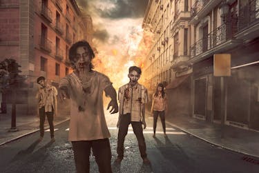 zombies on the street is a result of sleep deprivation