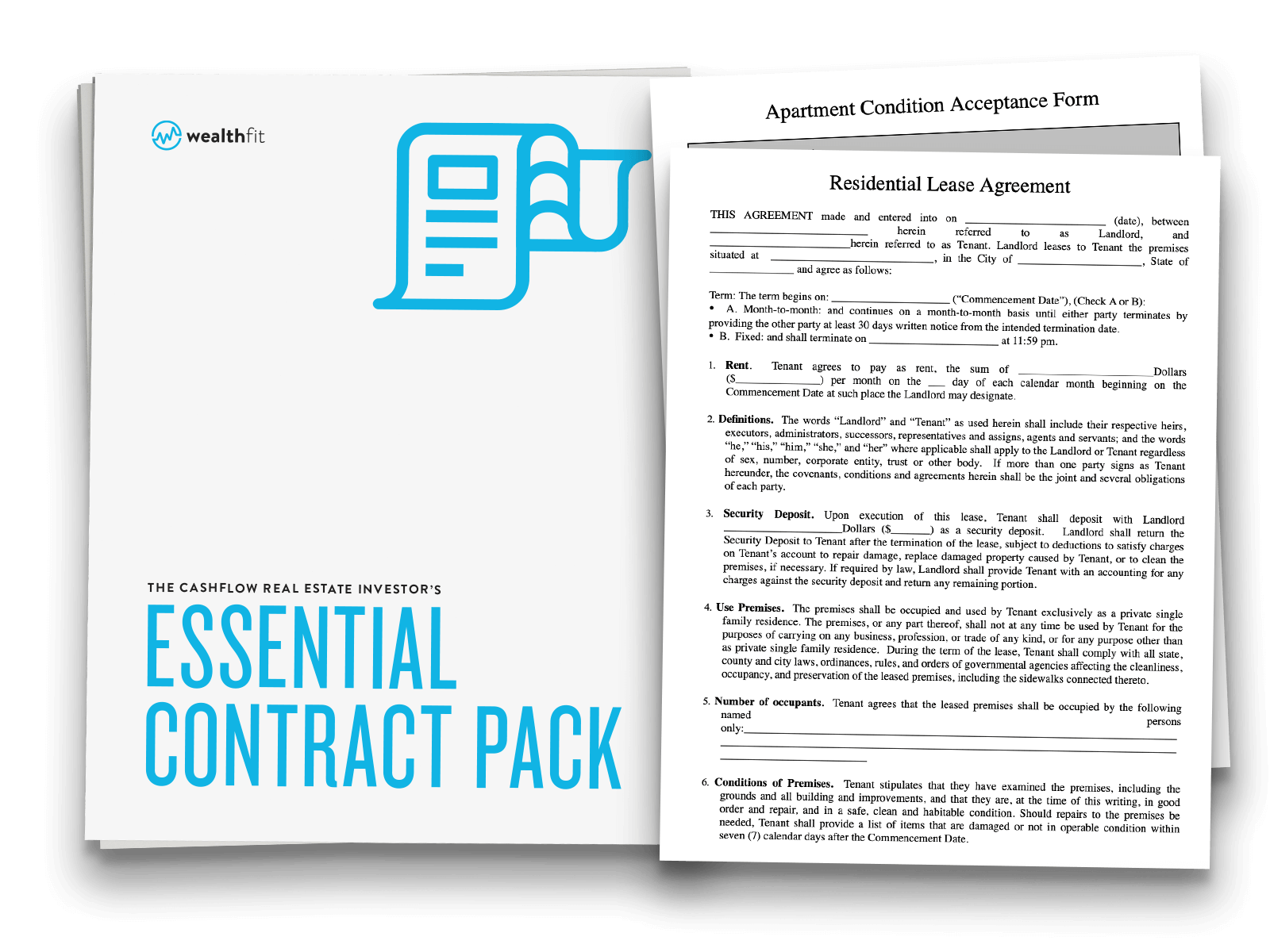 The Cashflow Real Estate Investor’s Essential Contract Pack WealthFit
