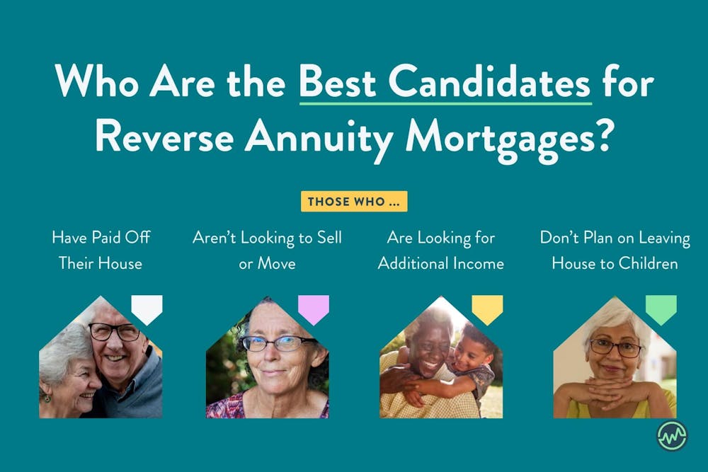 Who are the best candidates for a reverse annuity mortgage?