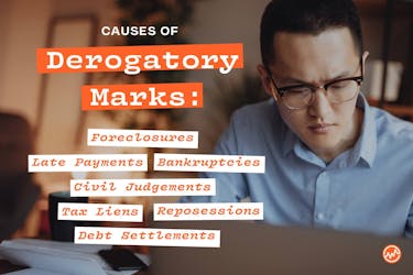 The causes of derogatory marks