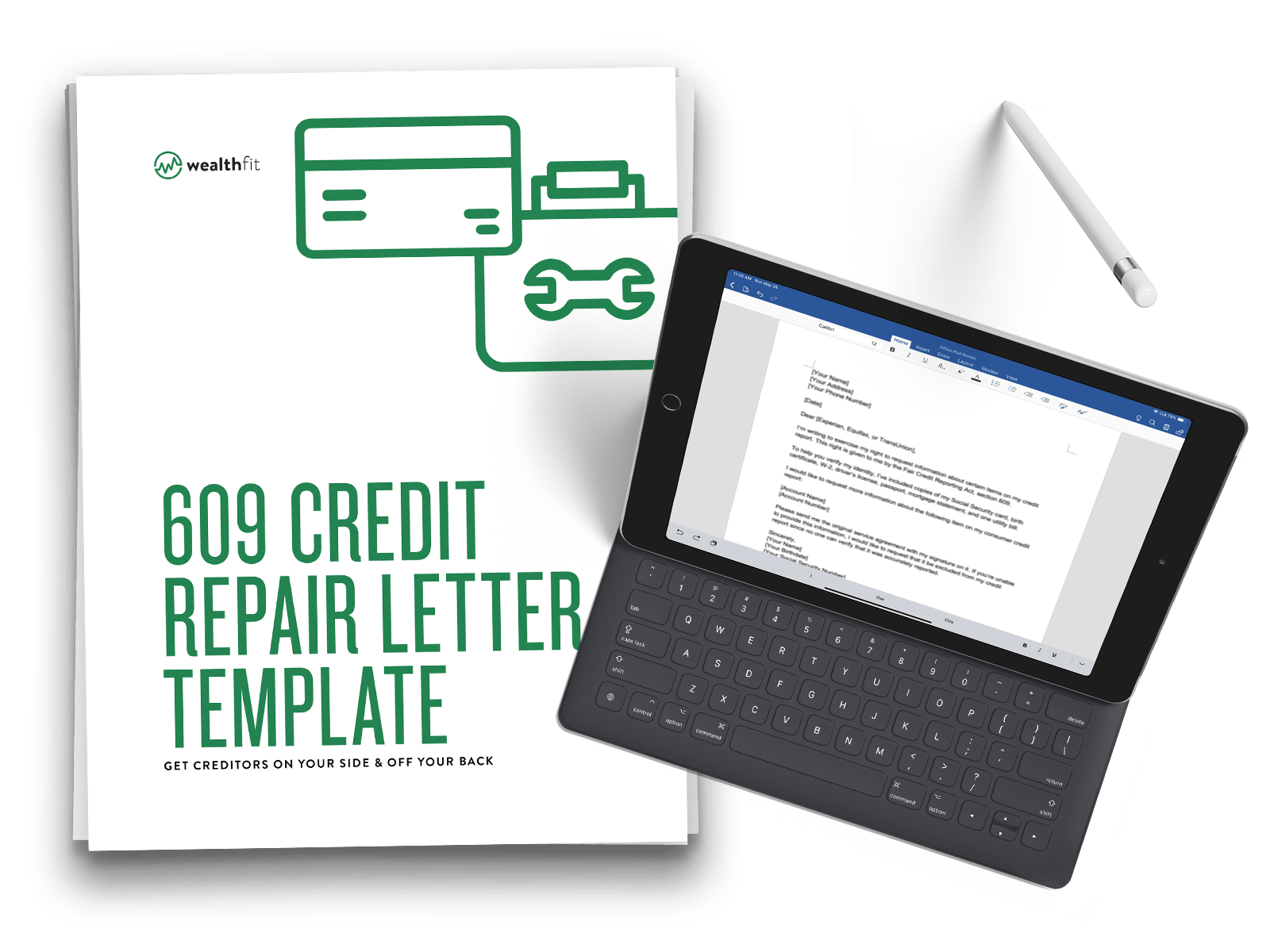 The 609 Credit Repair Letter Template - WealthFit